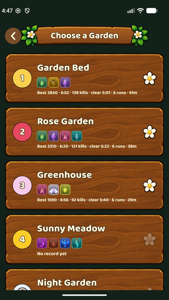 Greenfly: Choose your garden
